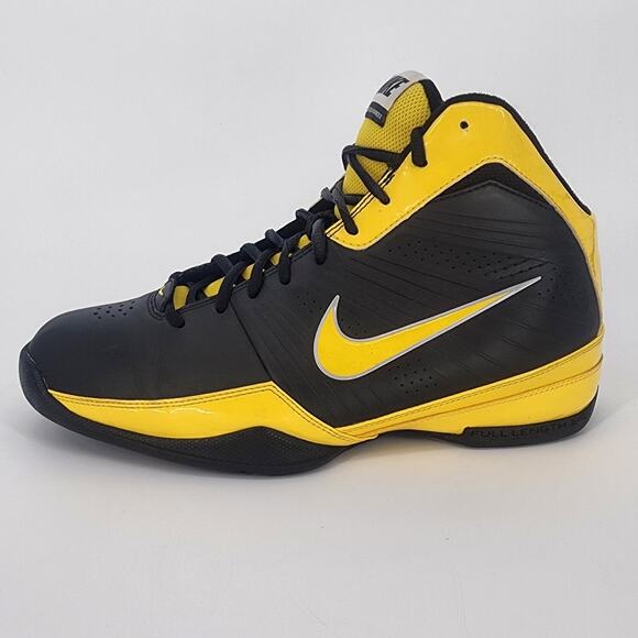 Nike Air Quick Handle Sample Shoes Black Yellow Silver Men’s Size 9 - Picture 10 of 15